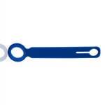 Airtag Silicone Luggage Tag - Blue