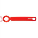 Airtag Silicone Luggage Tag - Red