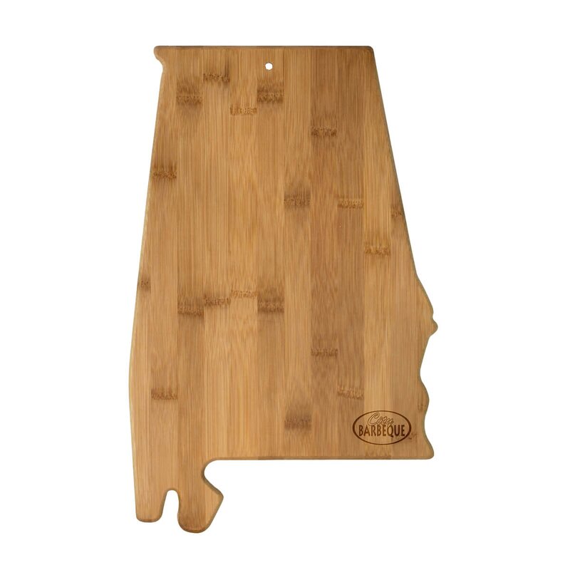 Main Product Image for Alabama State Shaped Bamboo Serving And Cutting Board