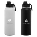 Buy Laser Engraved Alaska Ultra Stainless Steel Water Bottle - 40 oz
