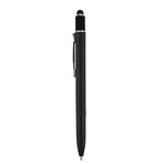 Alicante Aluminum Spin Top Stylus Pen - Metallic Black