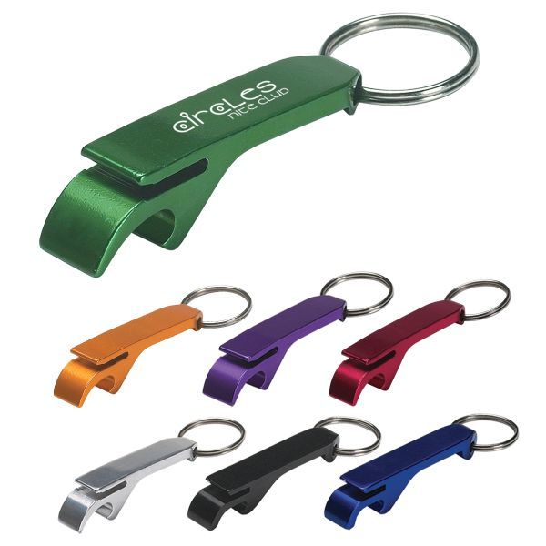 Main Product Image for Custom Printed Aluminum Bottle/Can Opener Key Ring