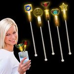 Buy Cocktail Stirrer Amber Light Up 9in