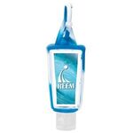 Amore 1 oz. Hand Sanitizer with Holder - Light Blue