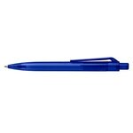 Aqua Click - RPET Recycled Plastic Pen - ColorJet - Blue