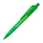 Aqua Click - RPET Recycled Plastic Pen - ColorJet - Green
