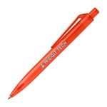 Aqua Click - RPET Recycled Plastic Pen - ColorJet - Red