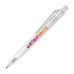 Aqua Click - RPET Recycled Plastic Pen - ColorJet - Smoke
