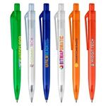 Buy Full Color Aqua Click - RPET Recycled Plastic Pen 