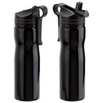 Atlas 25 oz Stainless Steel Bottle - Medium Black