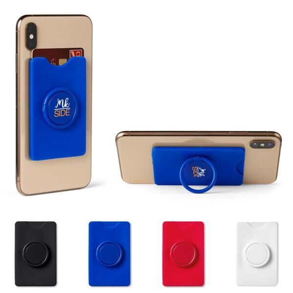 Main Product Image for Custom ImprintedAdvertising Attitude Card Holder With Ring Stand