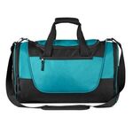 Austin Nylon Collection-Duffel Bag - Heather-teal