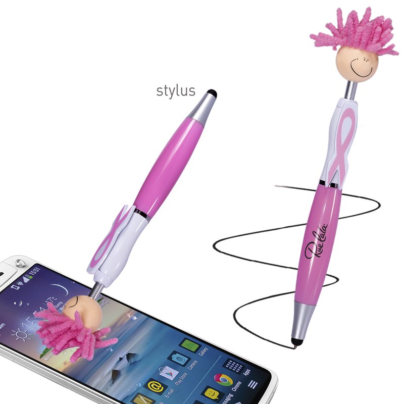 Main Product Image for Imprinted Pen Awarenessmoptopper (TM)Stylus&Screen Cleaner