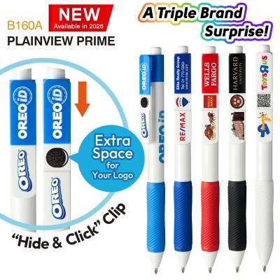 Main Product Image for Branded Hide & Click Plainview Prime Pen