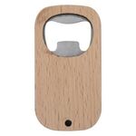 Bamboo Bottle Opener -  