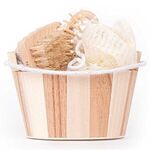 Bamboo Bucket Bath and Beauty Gift Set - 4pcs -  