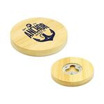 Buy Bamboo Coaster Bottle Opener