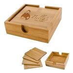 Buy Bamboo Coaster Set