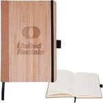 Bamboo Cover Cork Journal -  