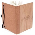 Bamboo Cover Cork Journal -  