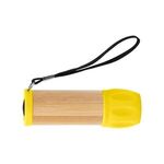 BAMBOO FLASHLIGHT - Yellow