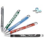 Buy Imprinted Pen - Barton Metal With Xl Engraving Area