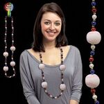 Baseball 42" Bead Necklace -  