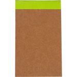 Basic Kraft Memo Book - Lime Green