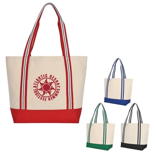 Main Product Image for Custom Printed Bayshore Boat Tote Bag