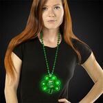 Buy Beaded LED Shamrock Necklace