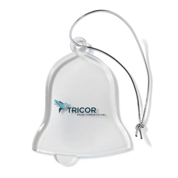 Main Product Image for Promotional Bell Shaped Acrylic Ornament USA Made
