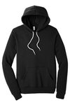 BELLA CANVAS Unisex Sponge Fleece Pullover Hoodie. - Dtg Black