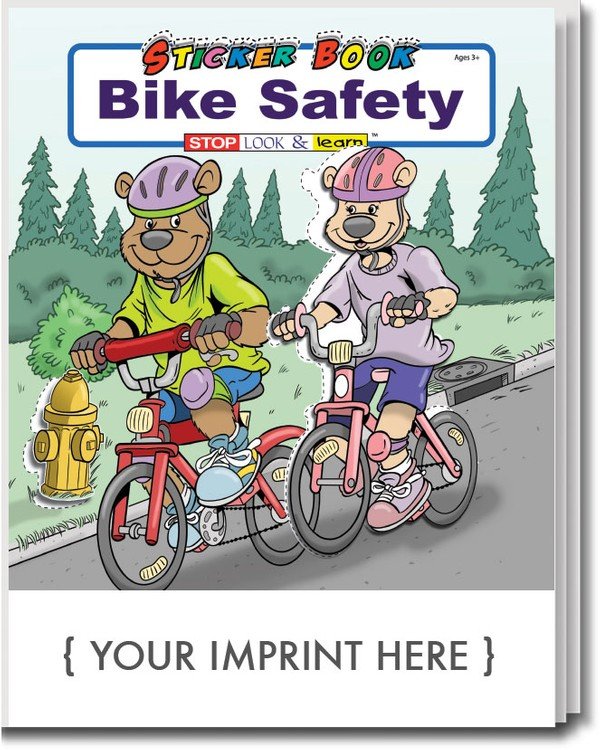 Main Product Image for Bike Safety Sticker Book USA Made