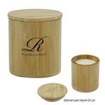 Buy Printed Bison Lane Bamboo Candle