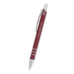 Black Tie Pen - Burgundy