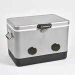 Bluetooth Speaker Cooler - Silver