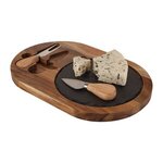 Bon Appetit Slate Cheese Set -  