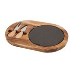 Bon Appetit Slate Cheese Set -  