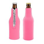 Bottle Suit with Blank Bottle Opener - Bubble Gum Pms 190