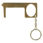 Brass Door Opener Touch Tool -  