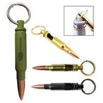 Bullet Bottle Opener Keychain -  