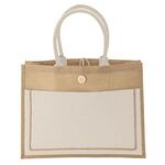 Camden Natural Jute Tote - Natural