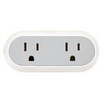 Capsule Dual Control Smart Plug - White