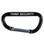 Carabiner, 80mm - Black