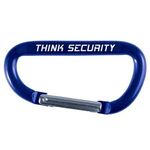 Carabiner, 80mm - Blue