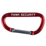 Carabiner, 80mm - Red