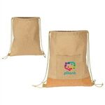 Buy Custom Printed Carina RPET & Cork Drawstring Backpack