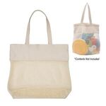 Carlisle Cotton Mesh Tote Bag -  