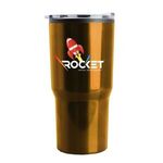 Carova - 18 oz. Stainless Steel Shell Auto Tumbler Digital - Copper