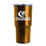 Carova - 18 oz. Stainless Steel Shell Auto Tumbler